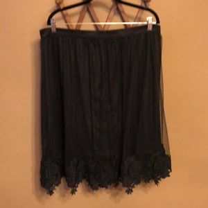 Forever 21+ Black Skirt